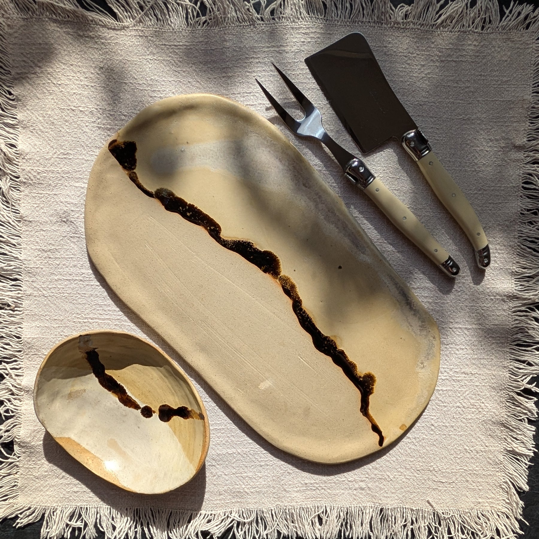 Ceramic Share Platter | farmhouse rustic • gather • savour
