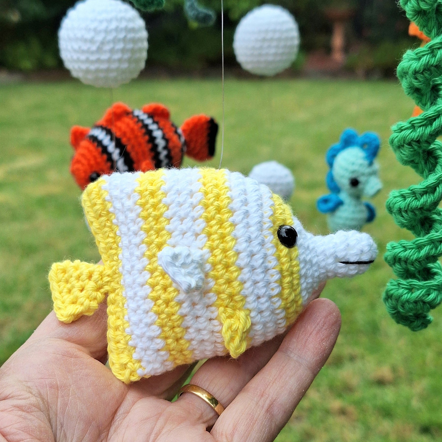 Under the Sea Nursery Mobile Hand Made