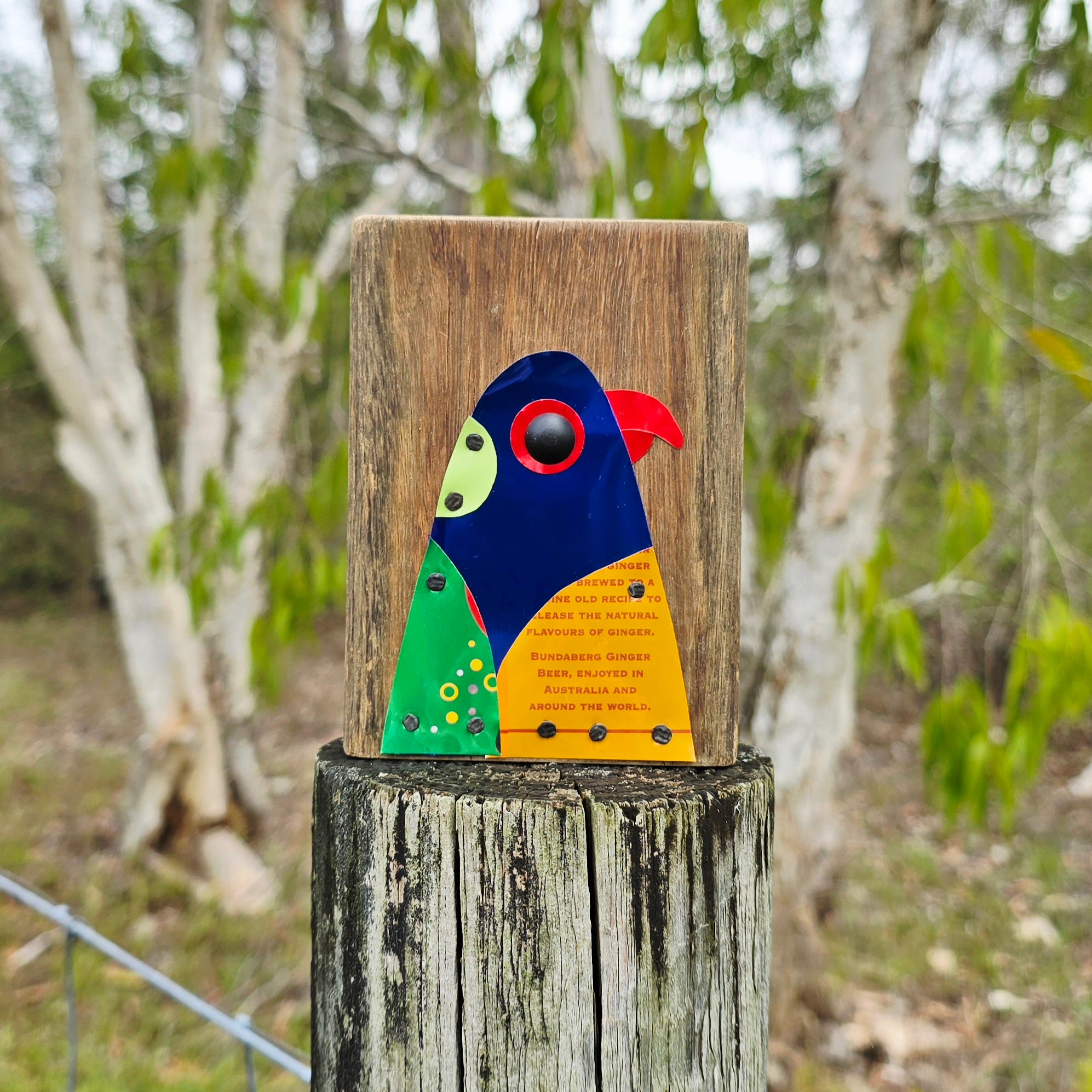 BIRD BLOCK - RAINBOW LORIKEET