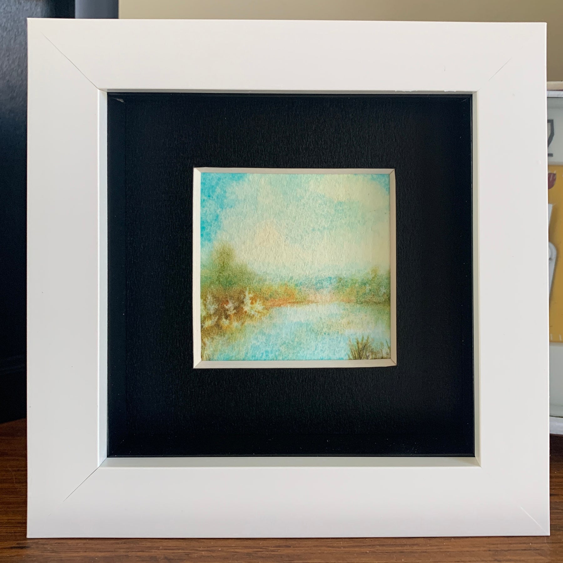 Mini Abstract Landscape Hand-painted Watercolour Artwork