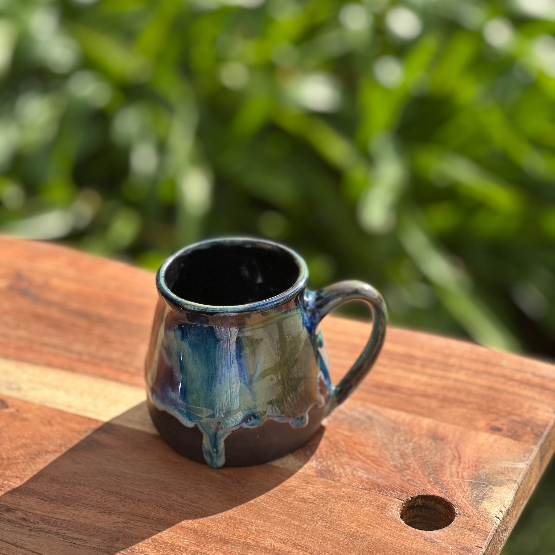 Mystic Fjord Drip Mug - Ceramic Coffee Mug