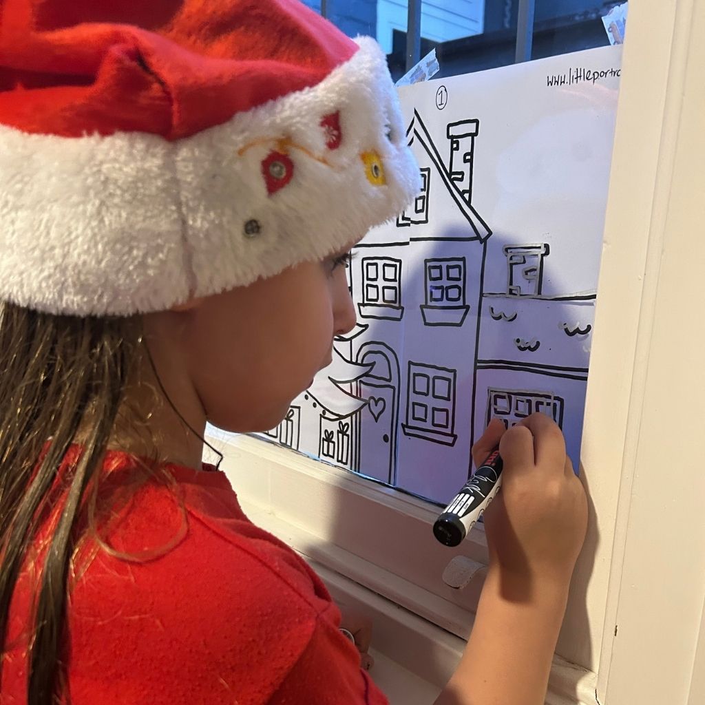 Christmas Window Drawing Kit