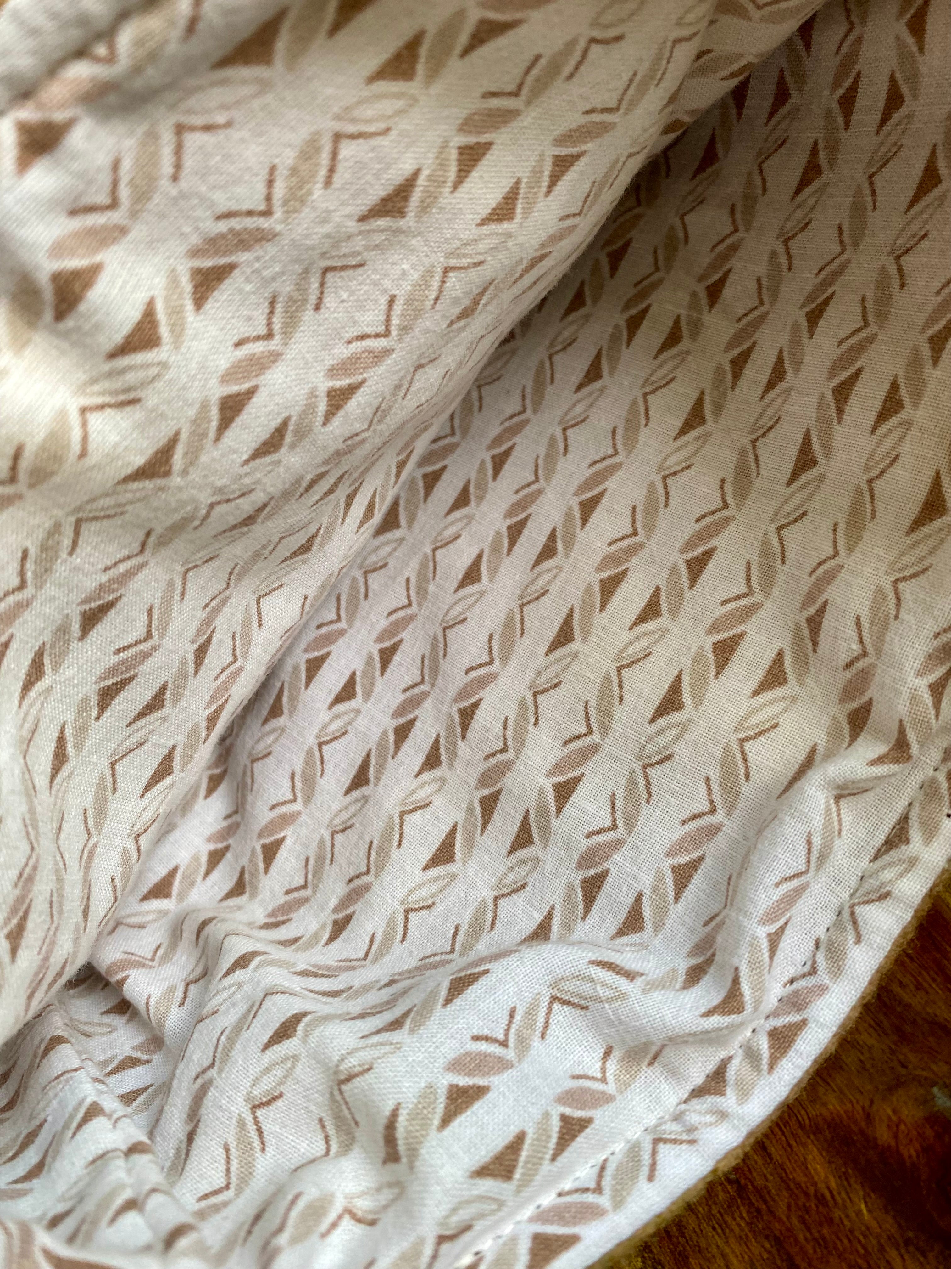 Upcycled Woollen Blanket - Cross Body Bag - Multi