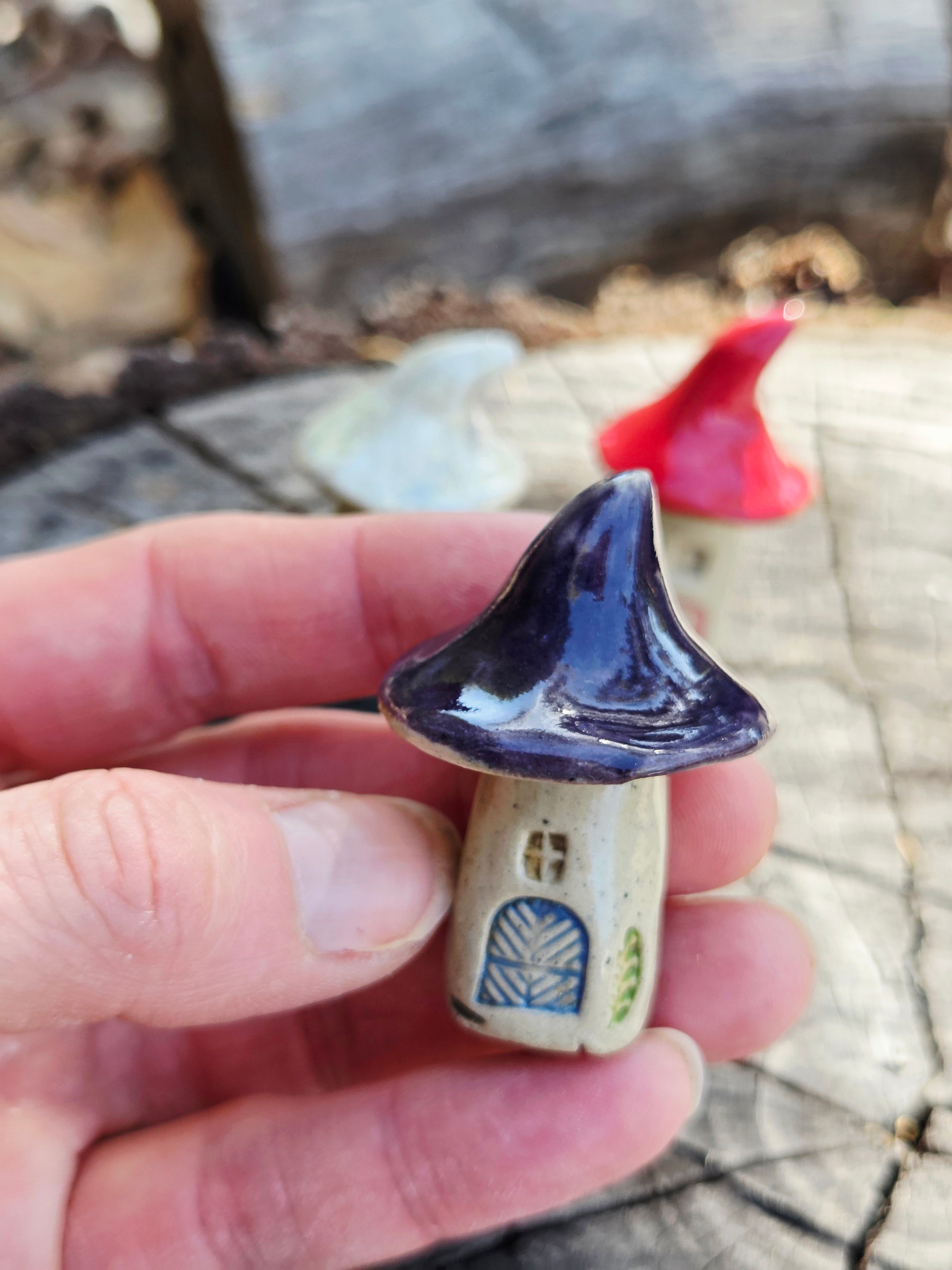 Tiny Toadstool Village - Enchanted Hollow