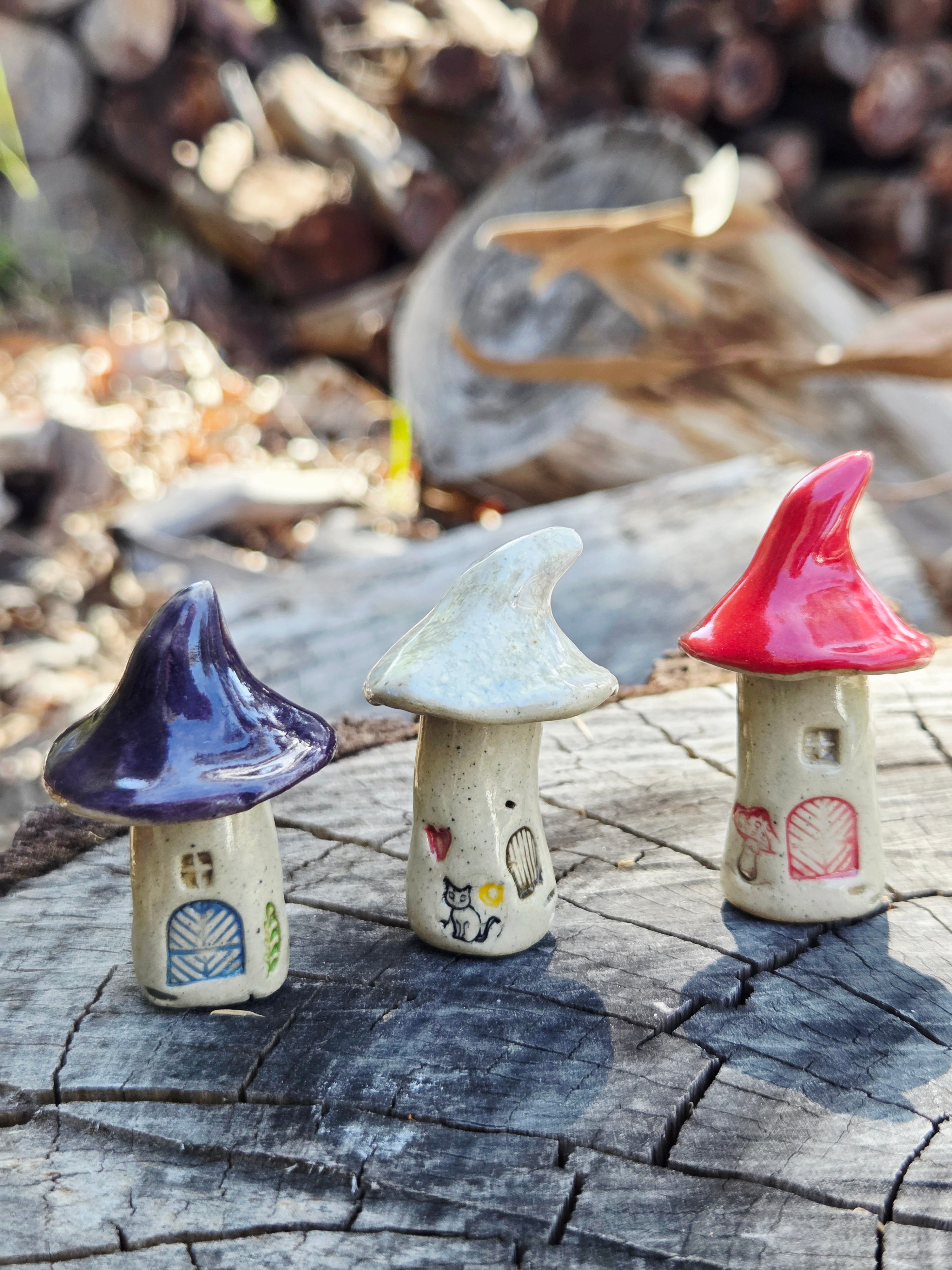 Tiny Toadstool Village - Enchanted Hollow