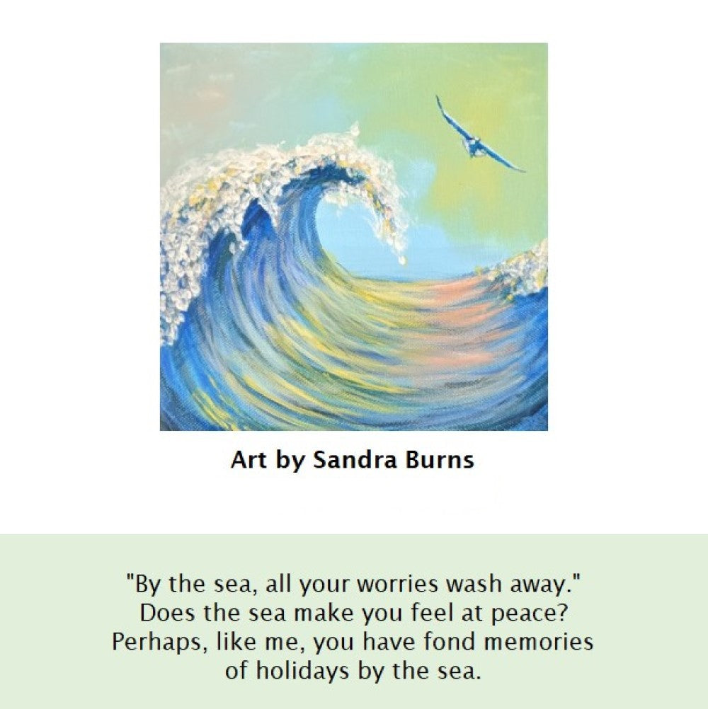 'By The Sea' Original Hand-Painted Wall Art