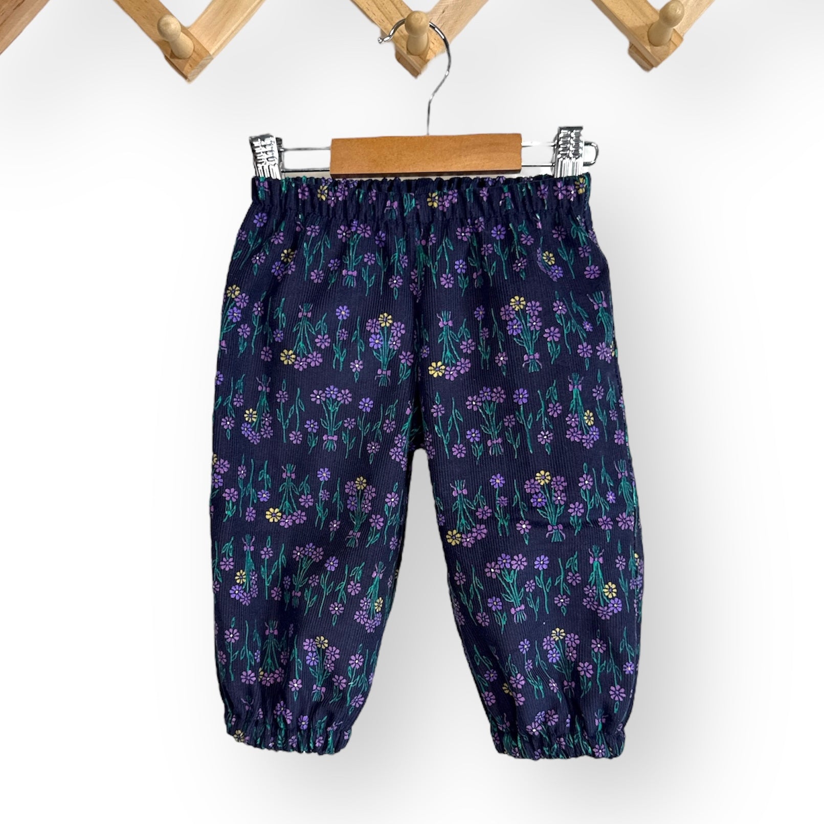 Baby and Kids Pants | Printed Corduroy Pull on Pants