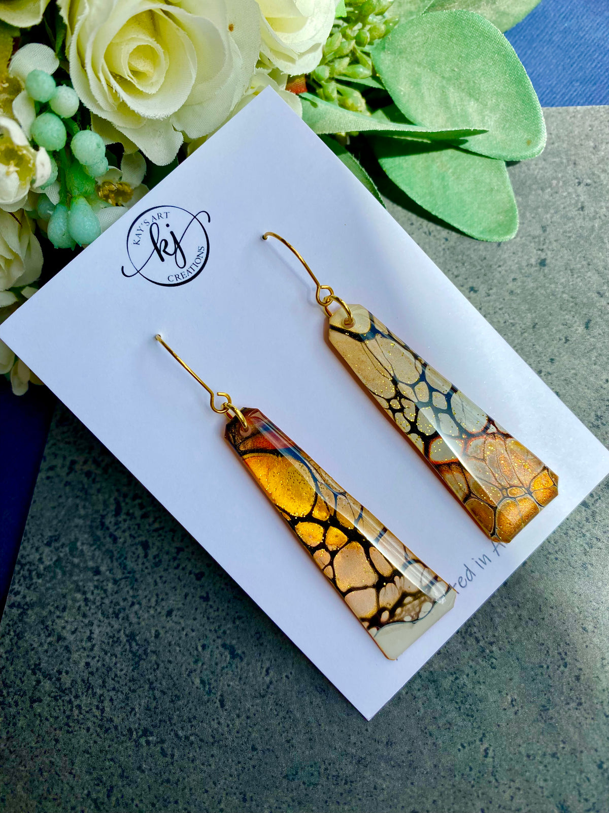 Cafe Latte Collection Hook Earrings