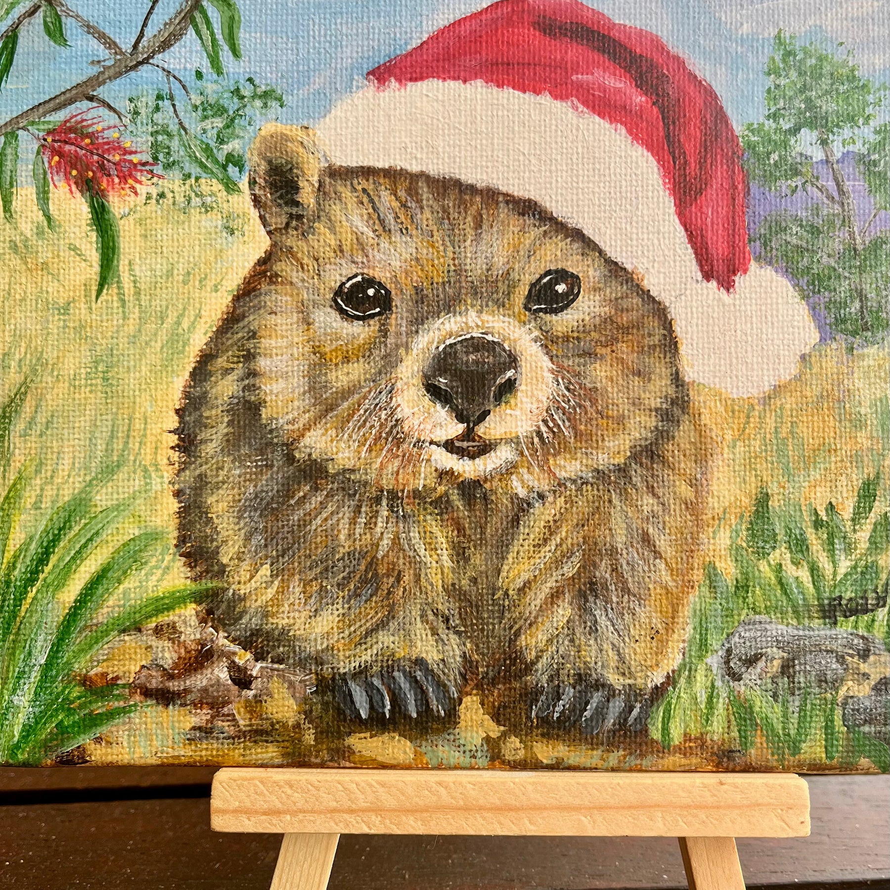 Happy Wombat