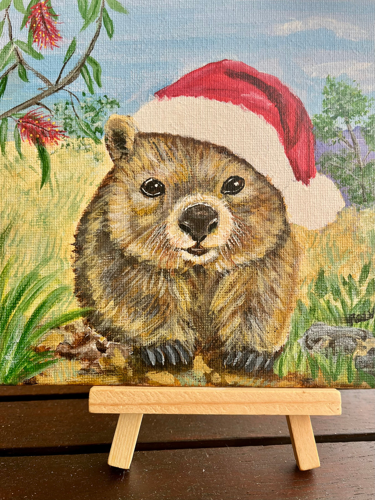 Happy Wombat