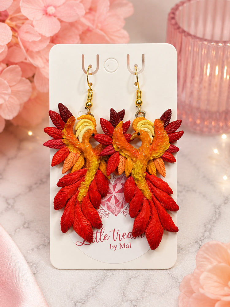 🔥 Phoenix Rising Earrings 🔥