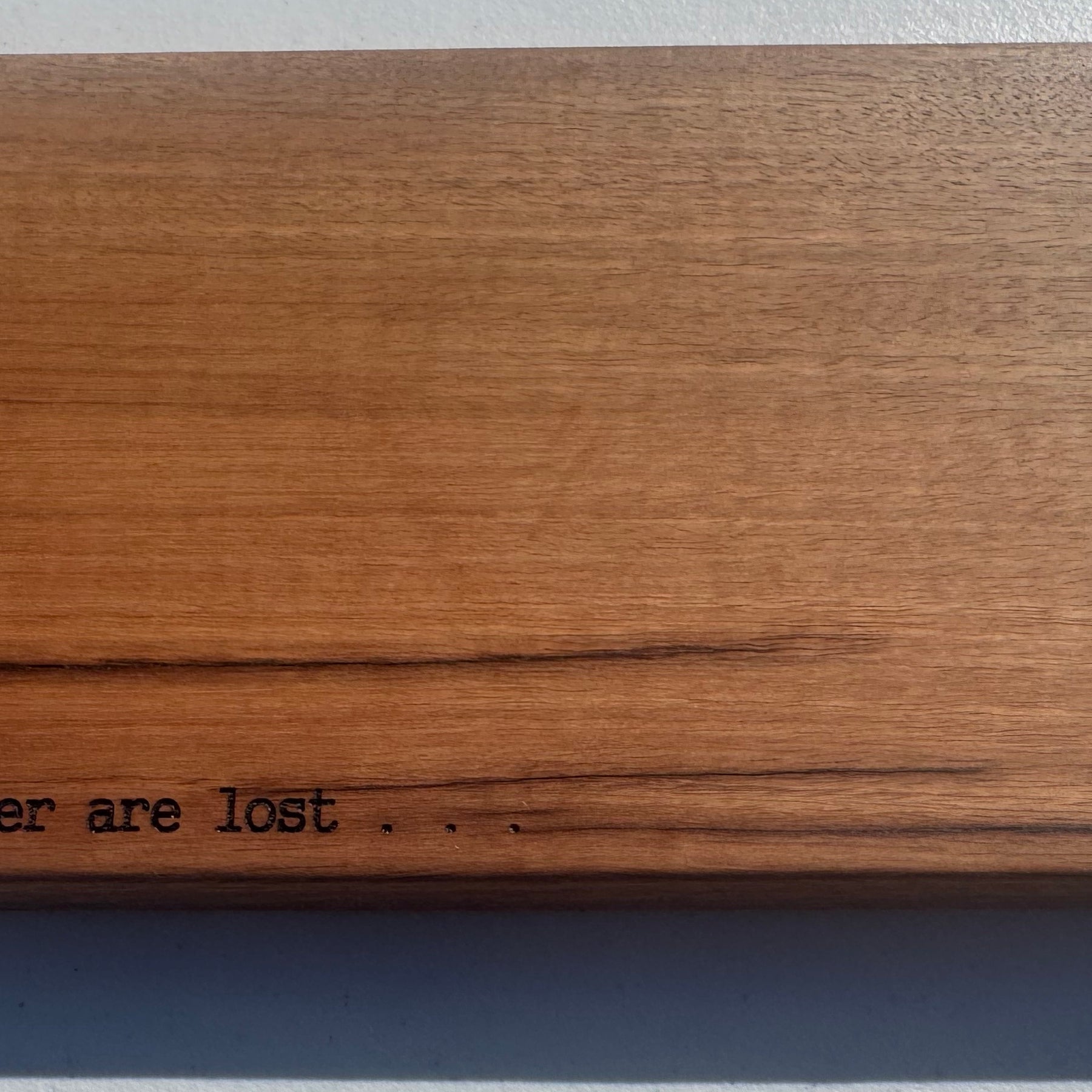 Spotted Gum Cutting Board - Travel Size