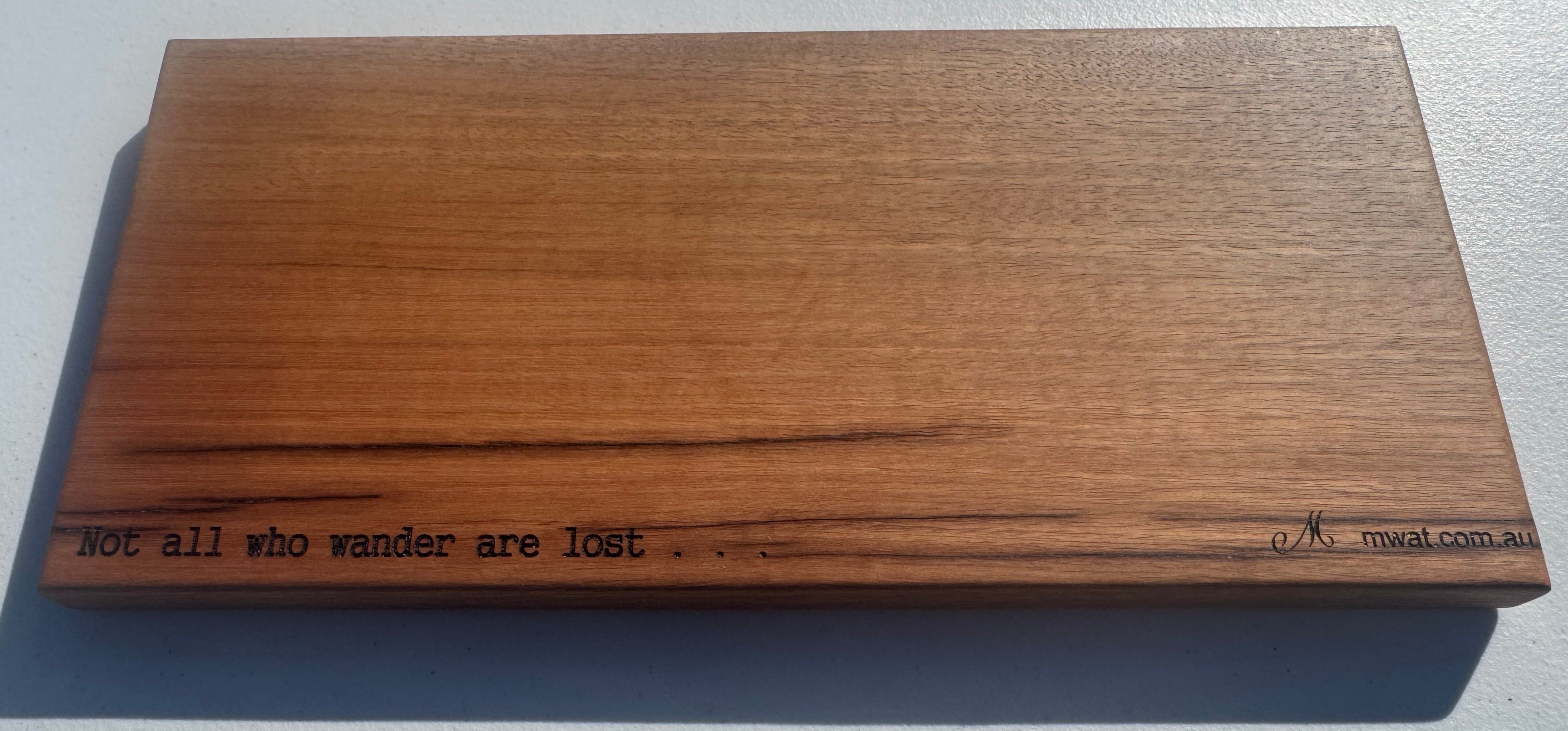 Spotted Gum Cutting Board - Travel Size