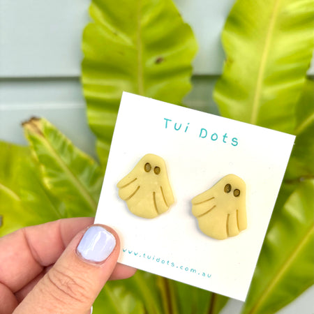 Ghost earrings - Halloween - Glow in the dark