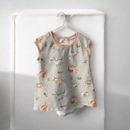 BABY DINOSAURS SUMMER SPRINKLE DRESS
