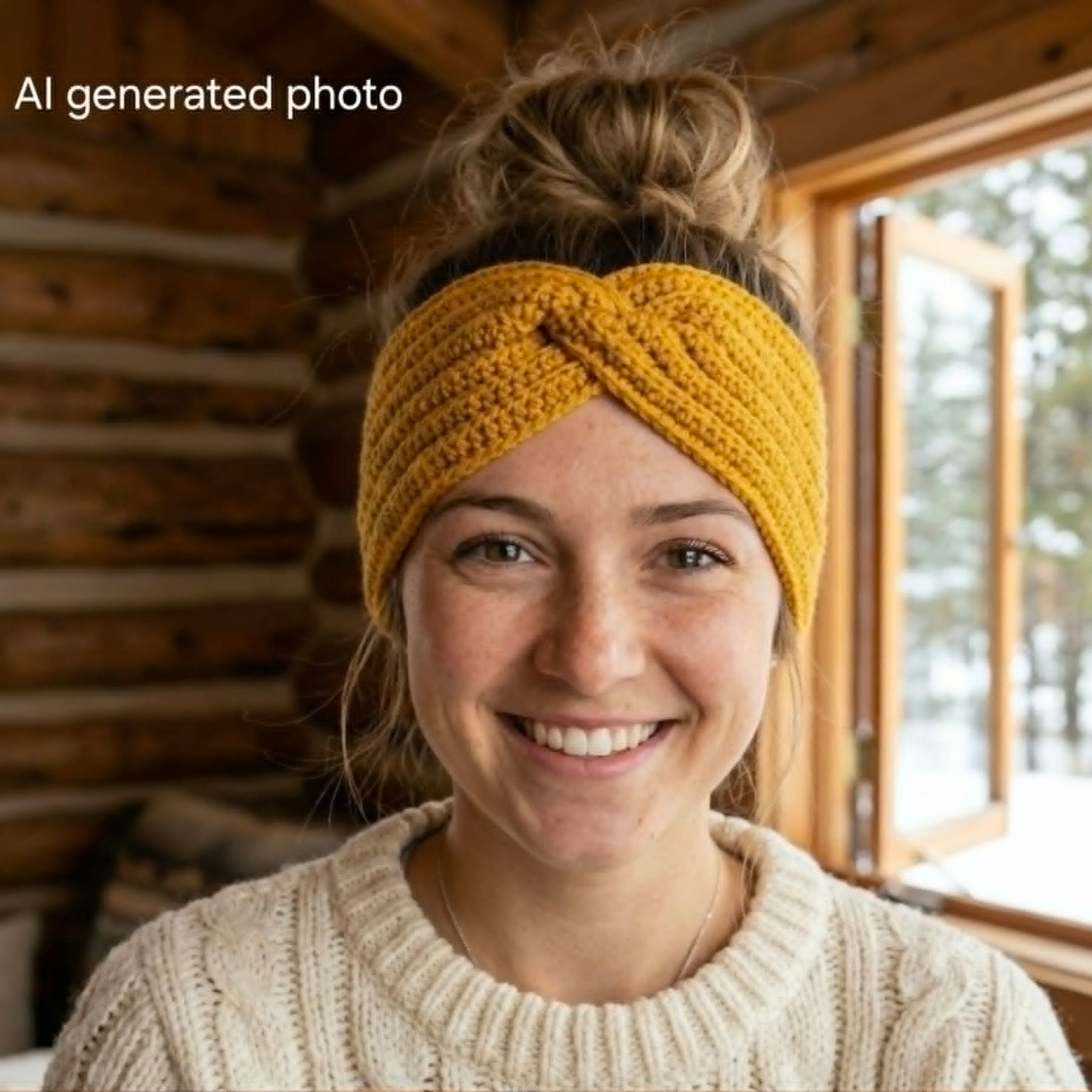 Ladies Headband | Earwarmer | Vintage | Handmade |100% Pure Australian Wool