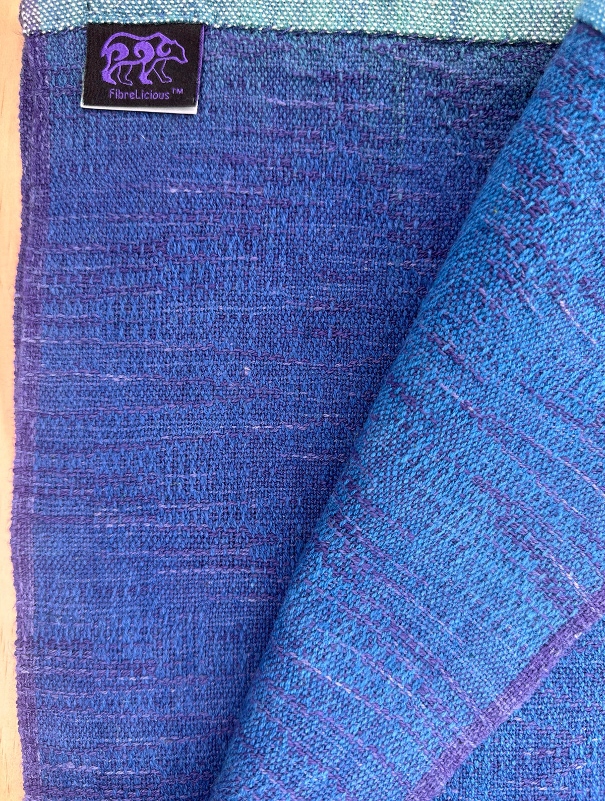 Hand-Dyed and Handwoven Linen/Cotton Tea Towels