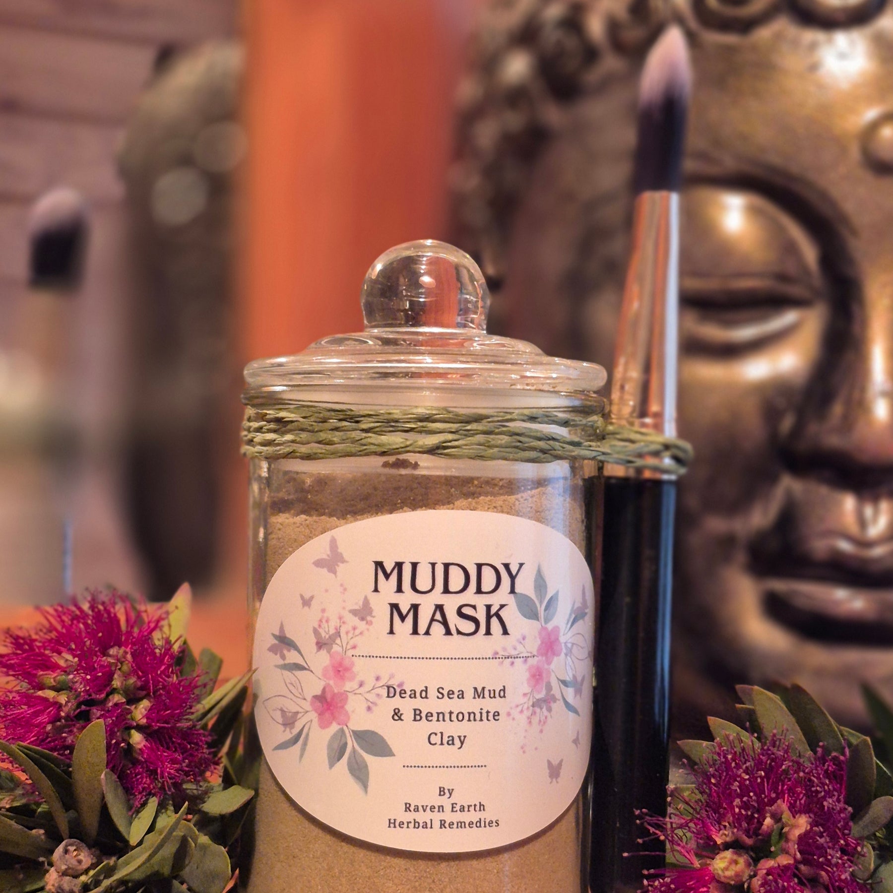 Muddy Mask 100g and Mask Brush