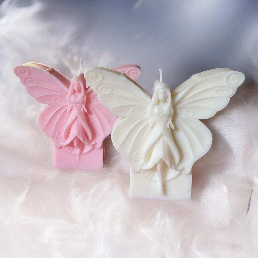 Fairy Angel Pillar Candle