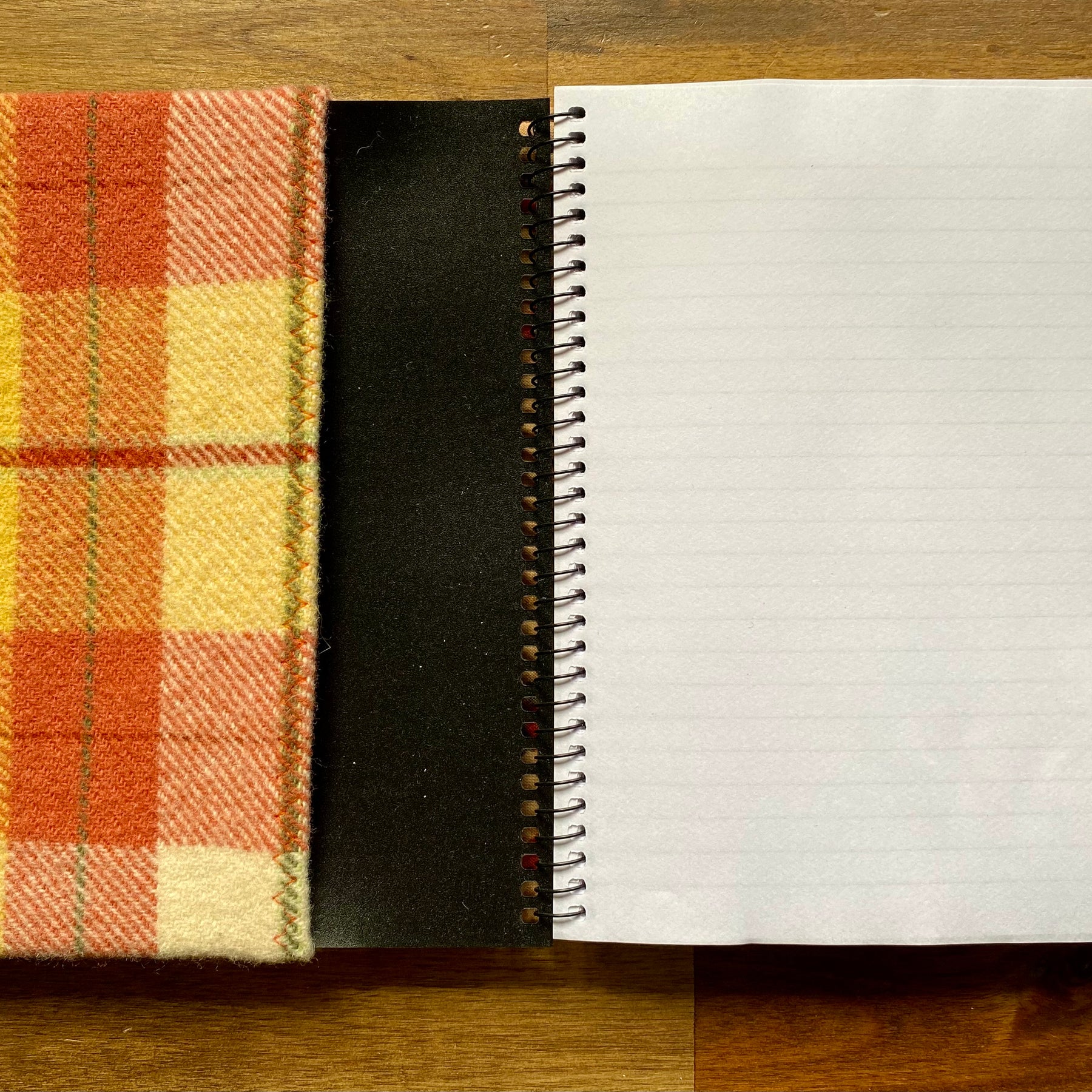 A5 Upcycled Notebook Dachshund - Orange