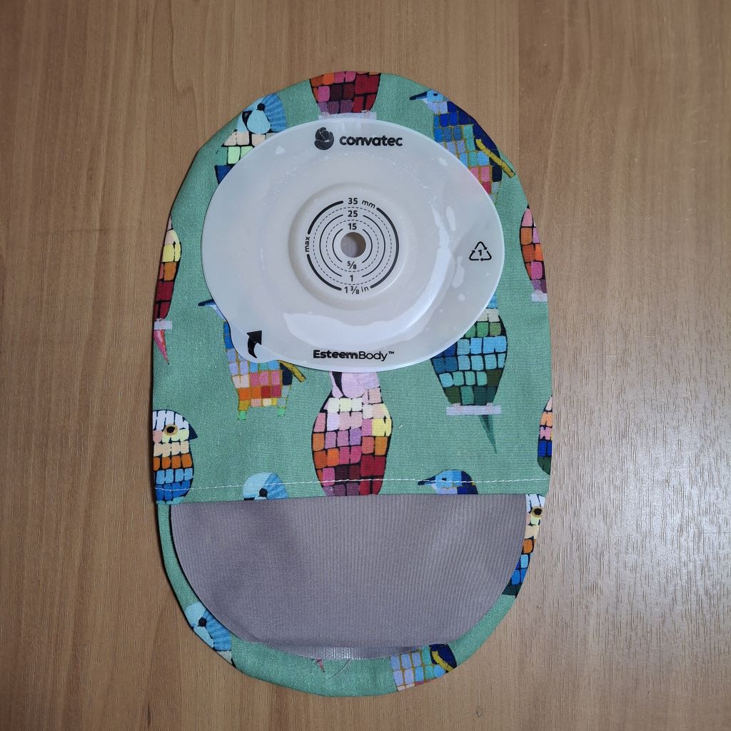 STOMA BAG COVER LARGE  Suitable for Ileostomy, Colostomy, Urostomy
