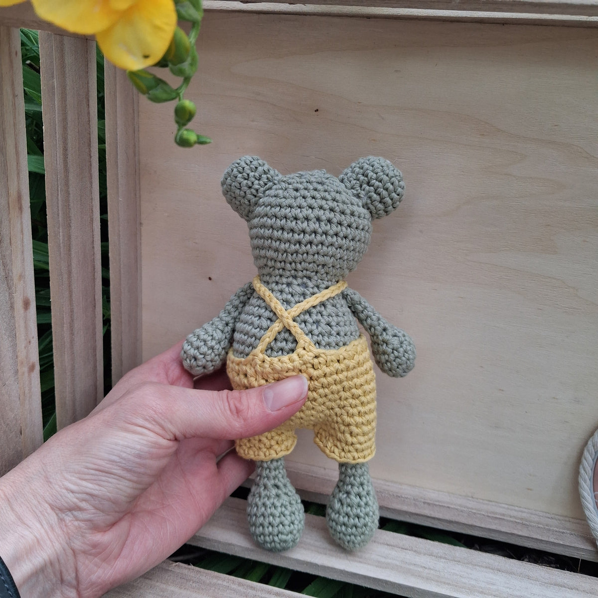 Handmade Crochet Frog - 100% Cotton