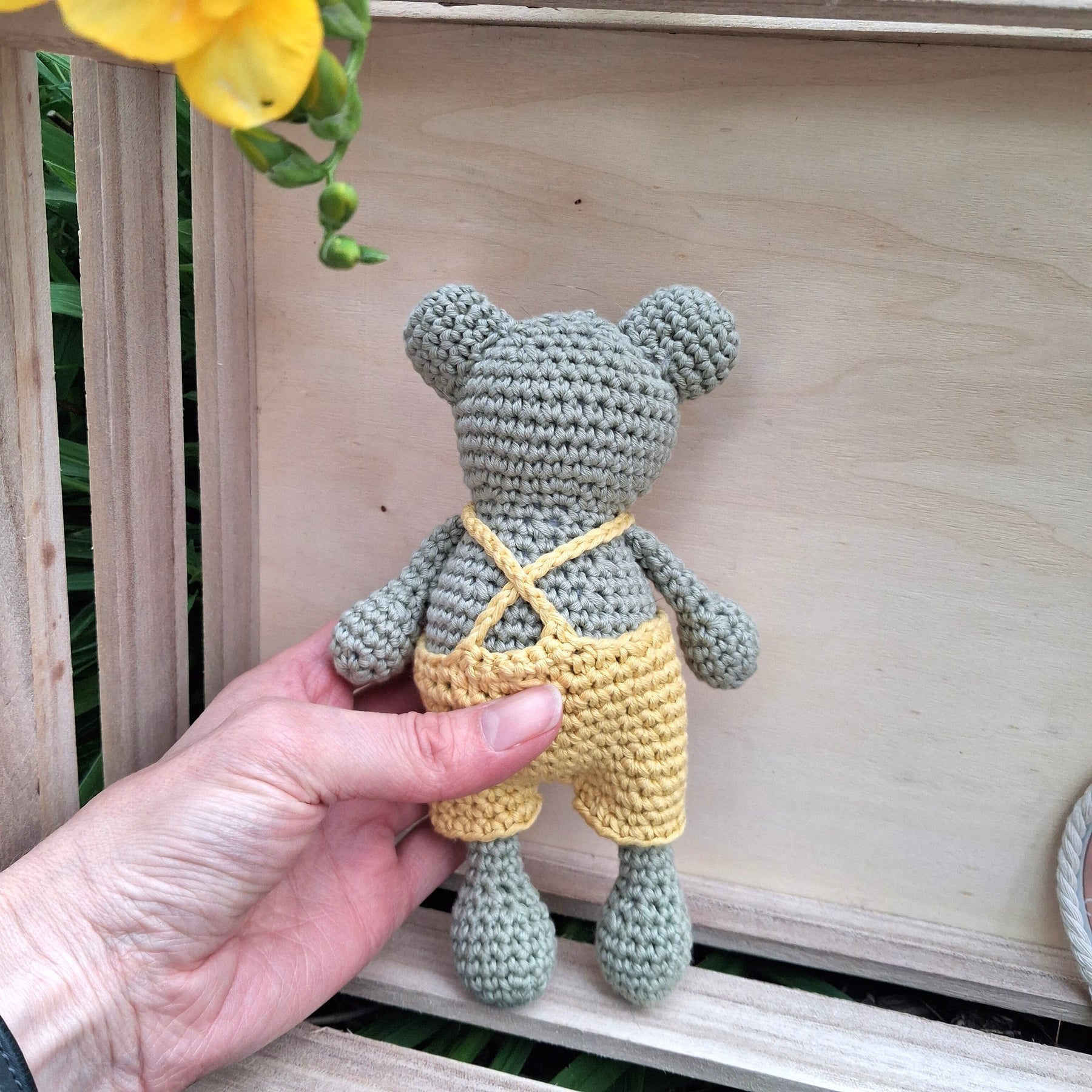 Handmade Crochet Frog - 100% Cotton