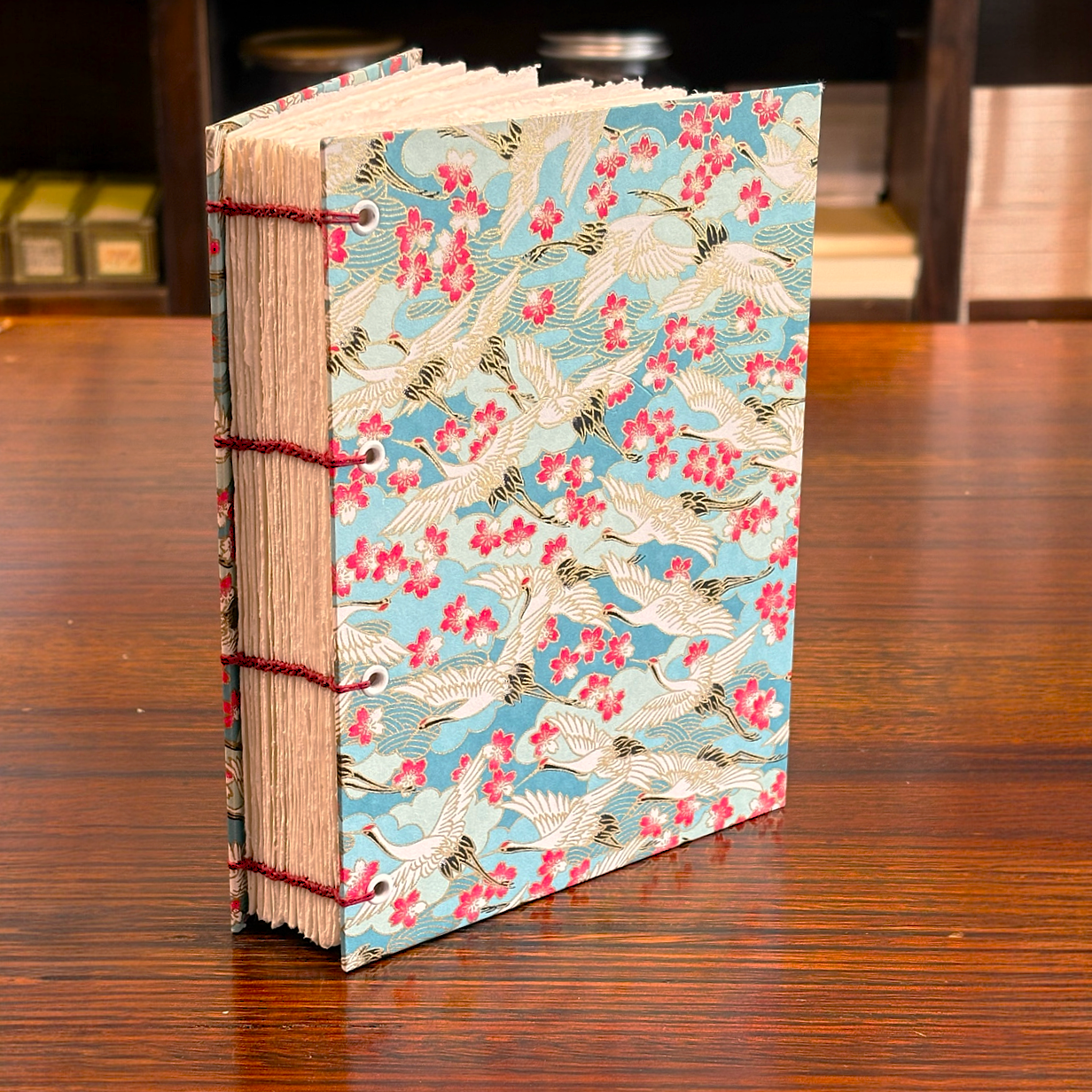 Handmade Lay Flat Watercolour Sketchbook, Cold Press Art Journal