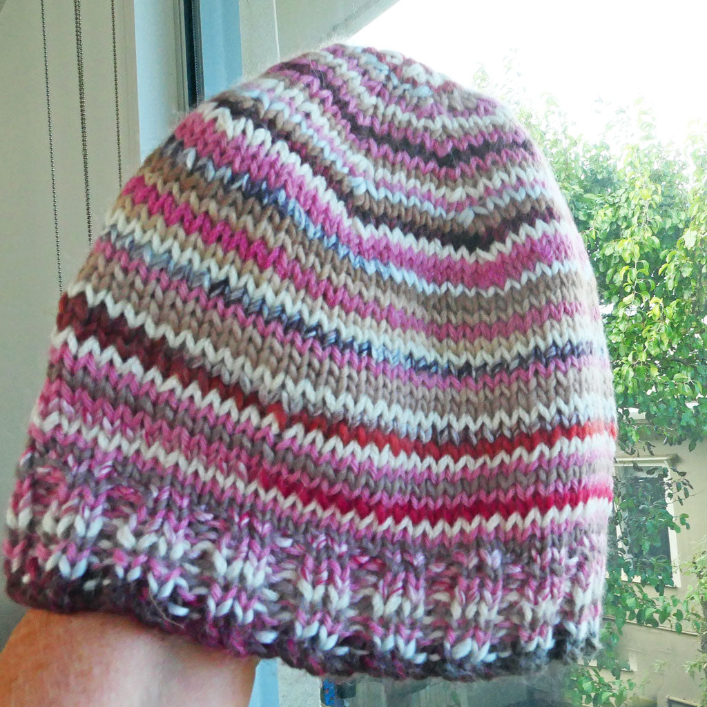Beanies:  skull cap or traditional, wool, adult, hand knitted.