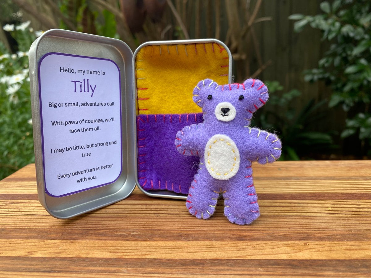 Teddy in a tin - Tilly #1