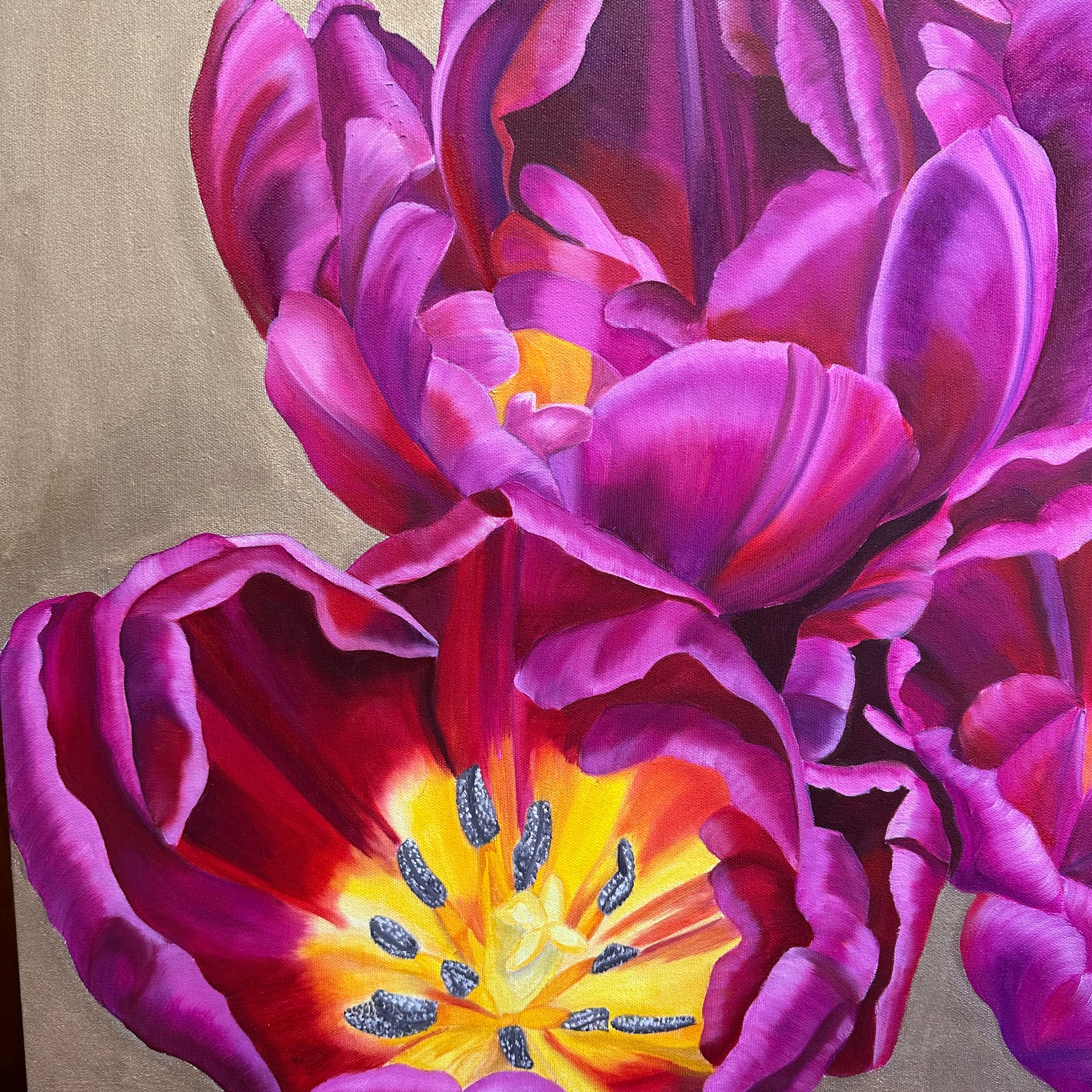 Aurelia - Original One of a Kind Oil Painting - Hand Painted
