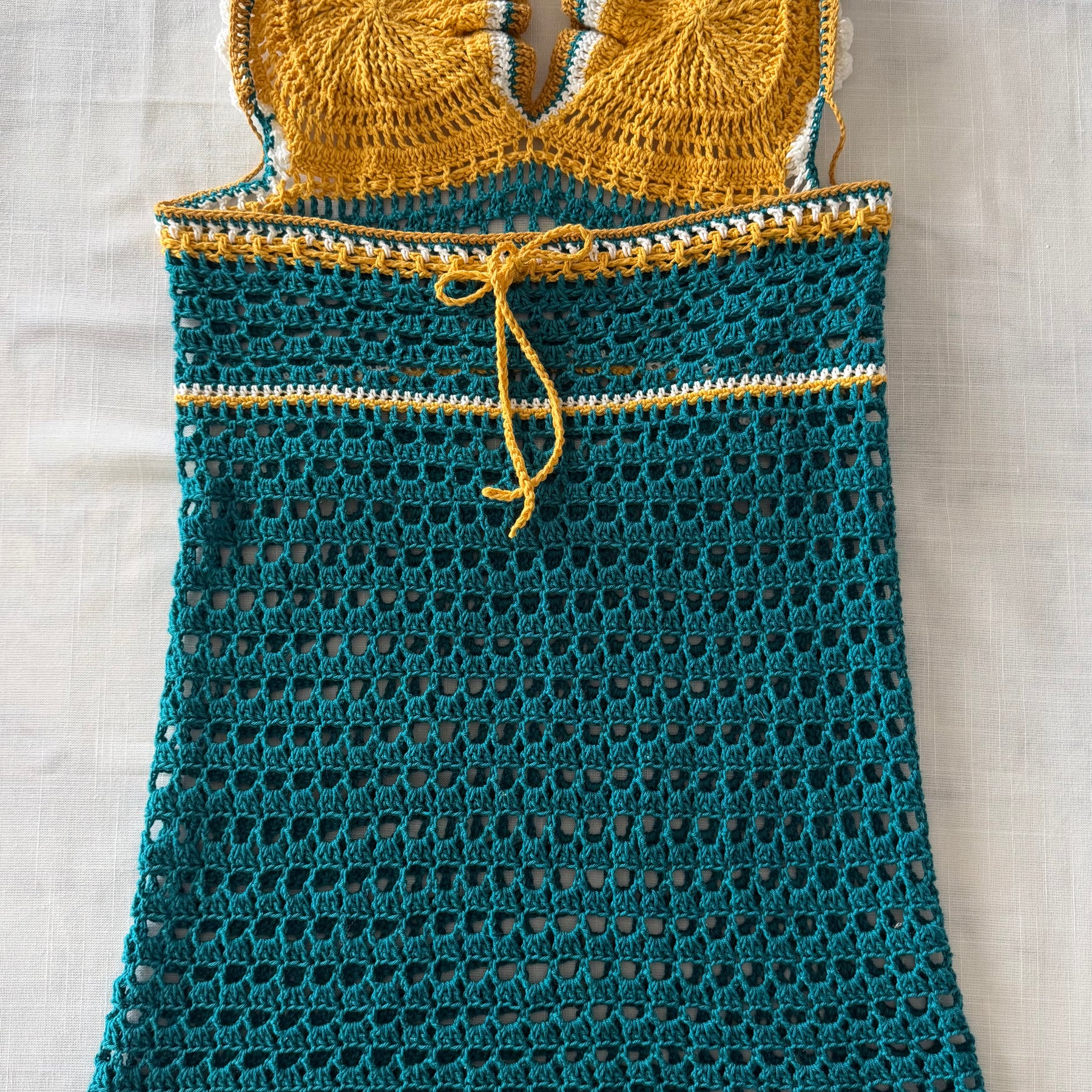 Halterneck Crochet Dress