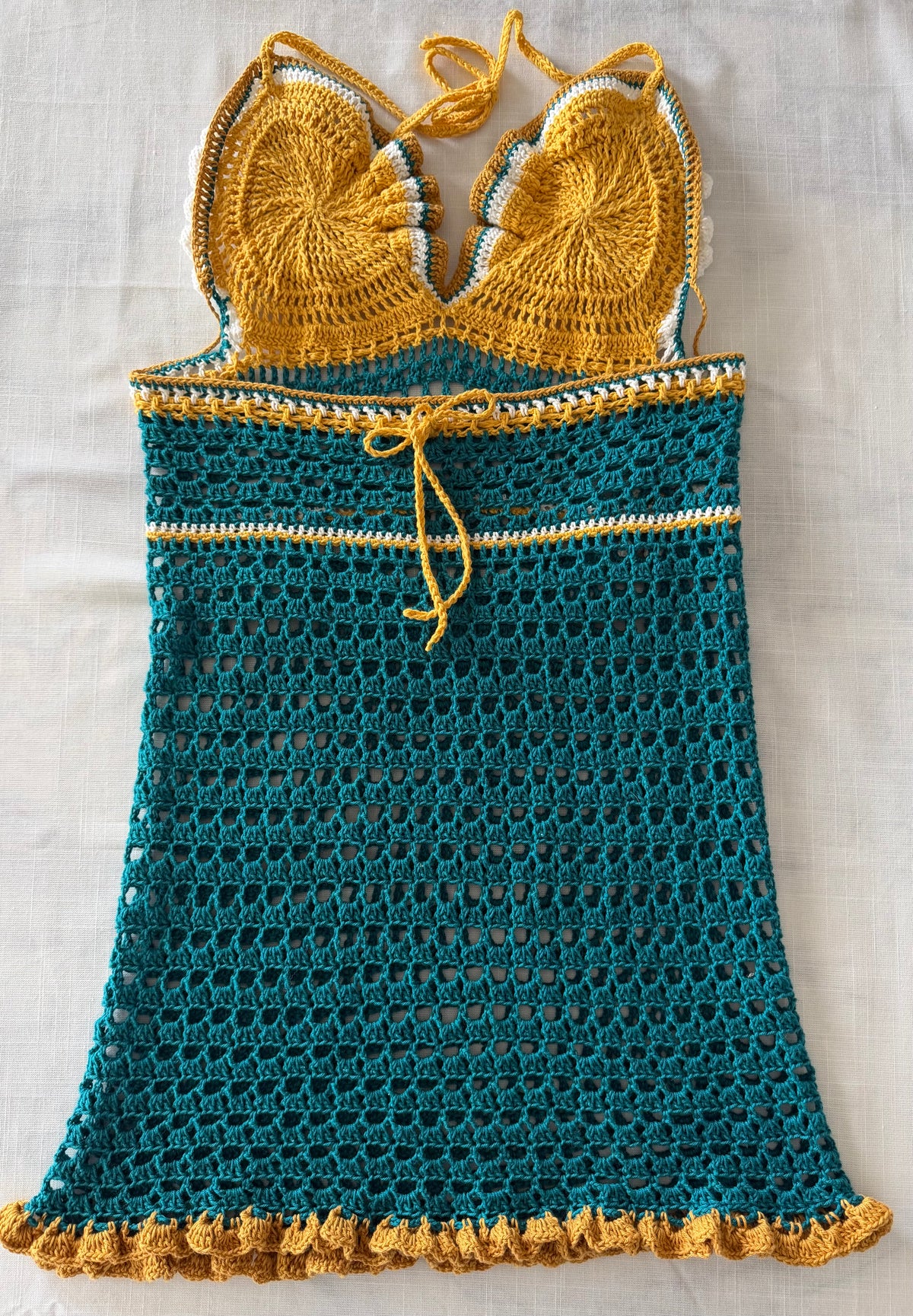 Halterneck Crochet Dress