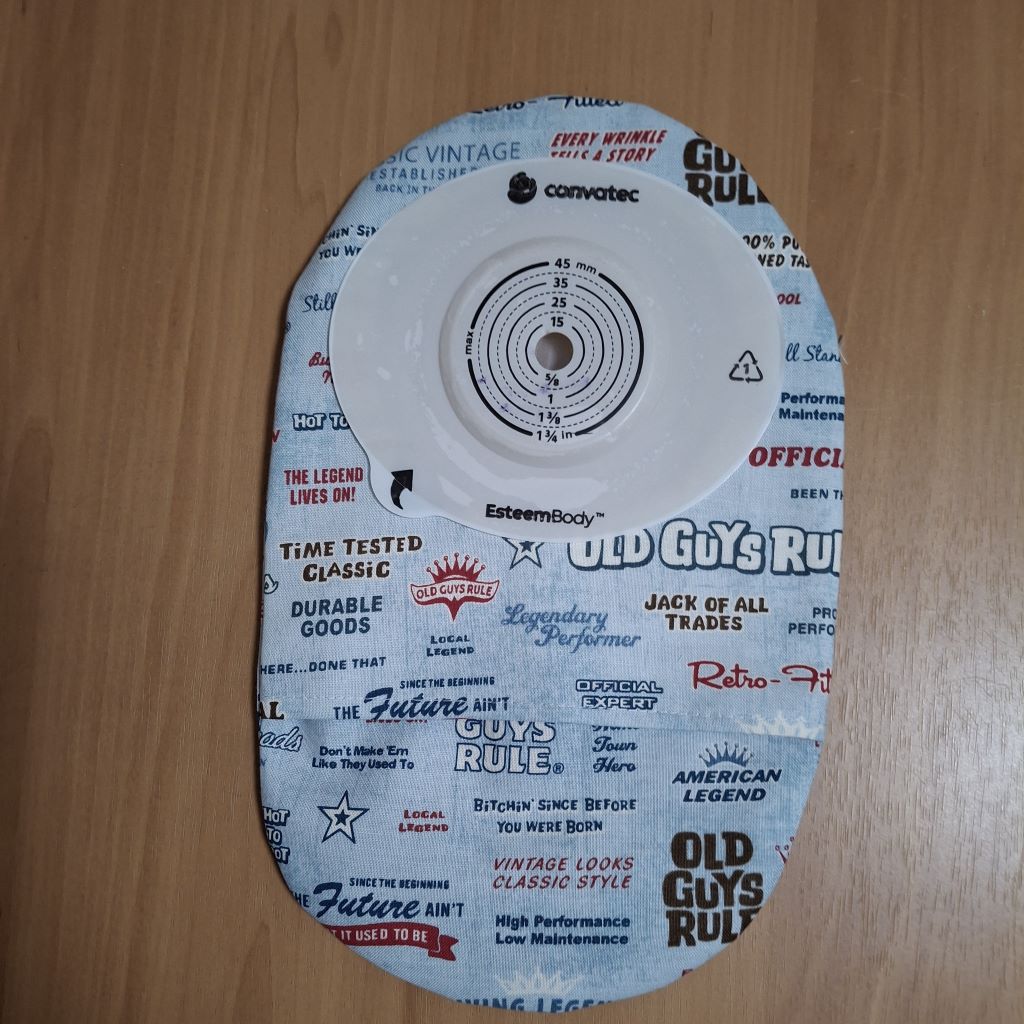 STOMA BAG COVER LARGE Suitable for Ileostomy, Colostomy, Urostomy