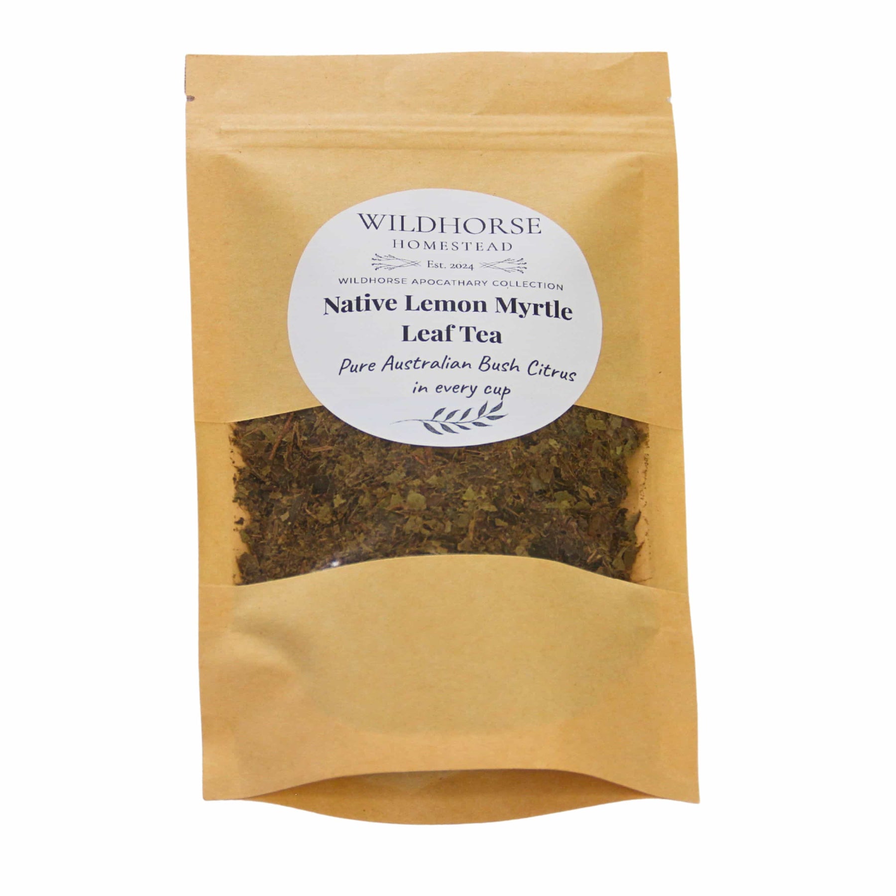Wildhorse Homestead Lemon Myrtle Leaf Tea - 50g