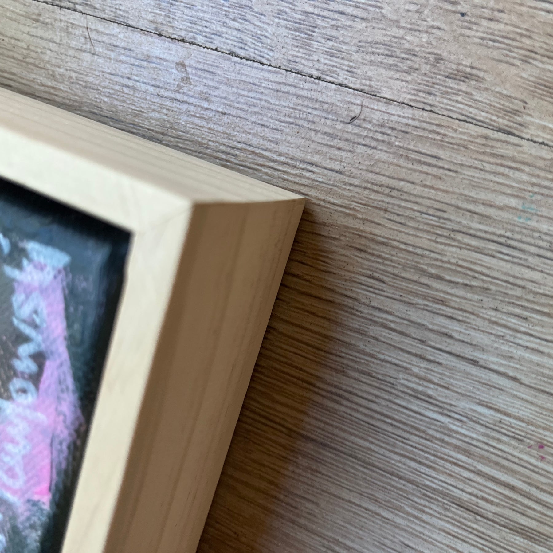 “Fly Away” framed small original abstract art artwork wall art