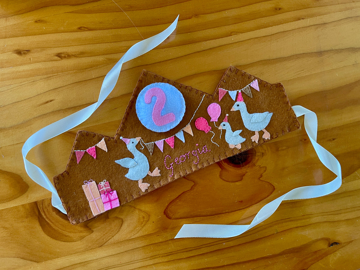 Custom Keepsake Milestone Crown