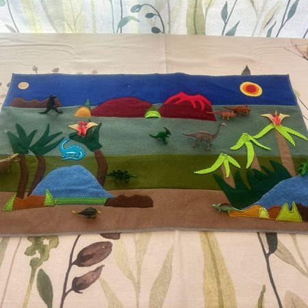 Children's Playmat Dino Land B