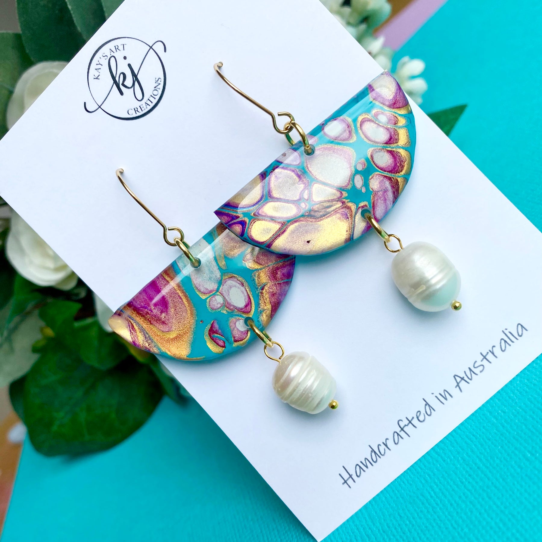 Artisan Unique Colourful Lightweight Earrings