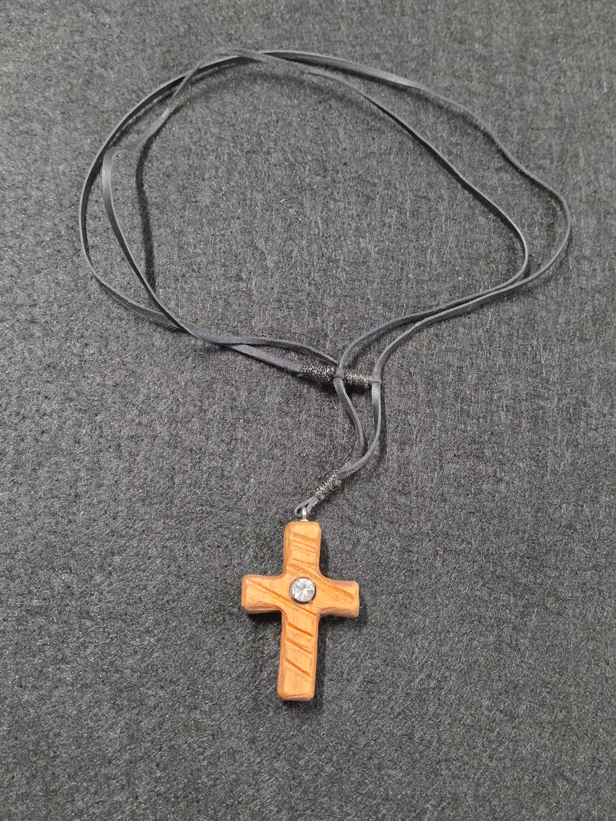Eucalyptus Cross of Light – Handcrafted Timber Pendant