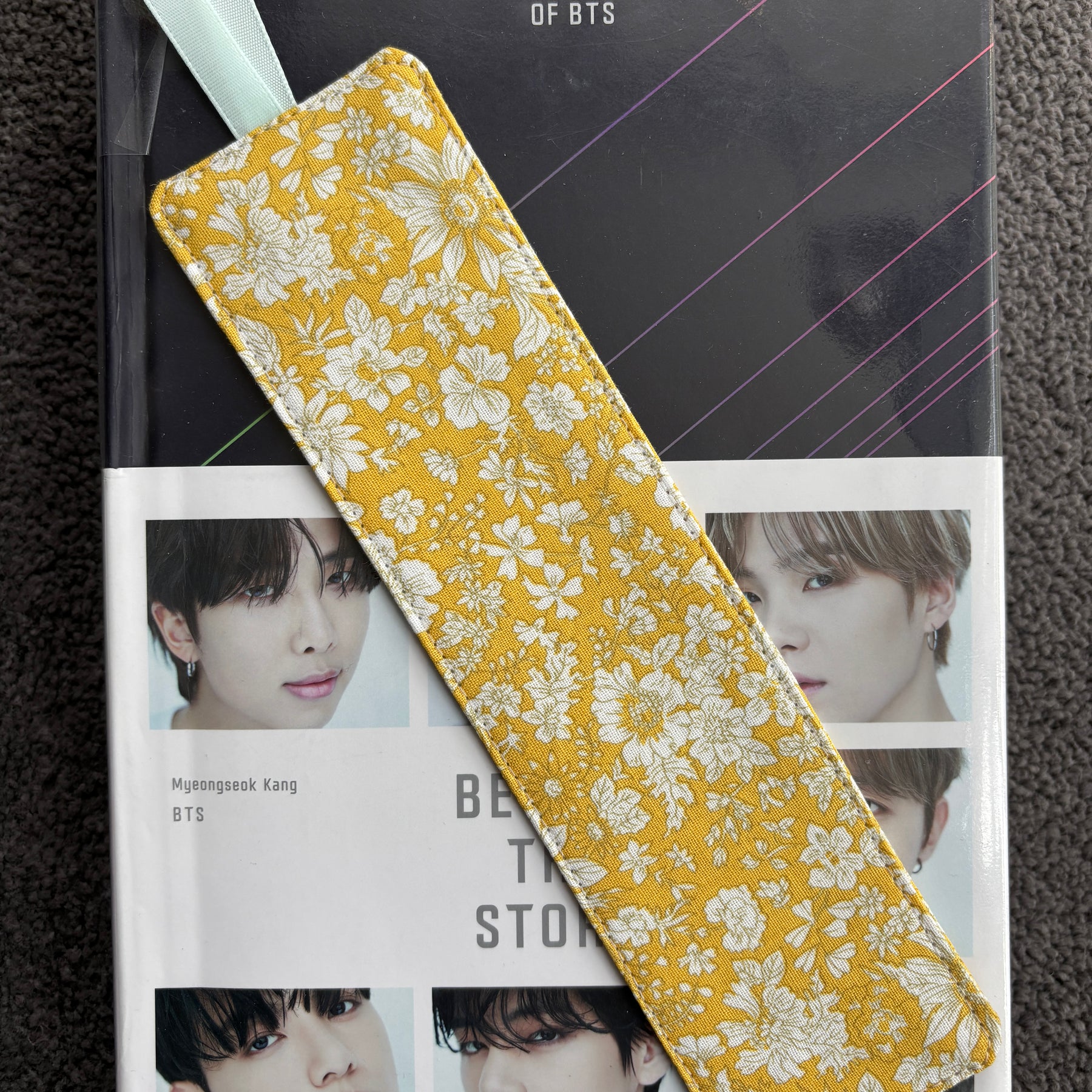 Book Lover-  Handmade Fabric & Pen Holder Bookmarks