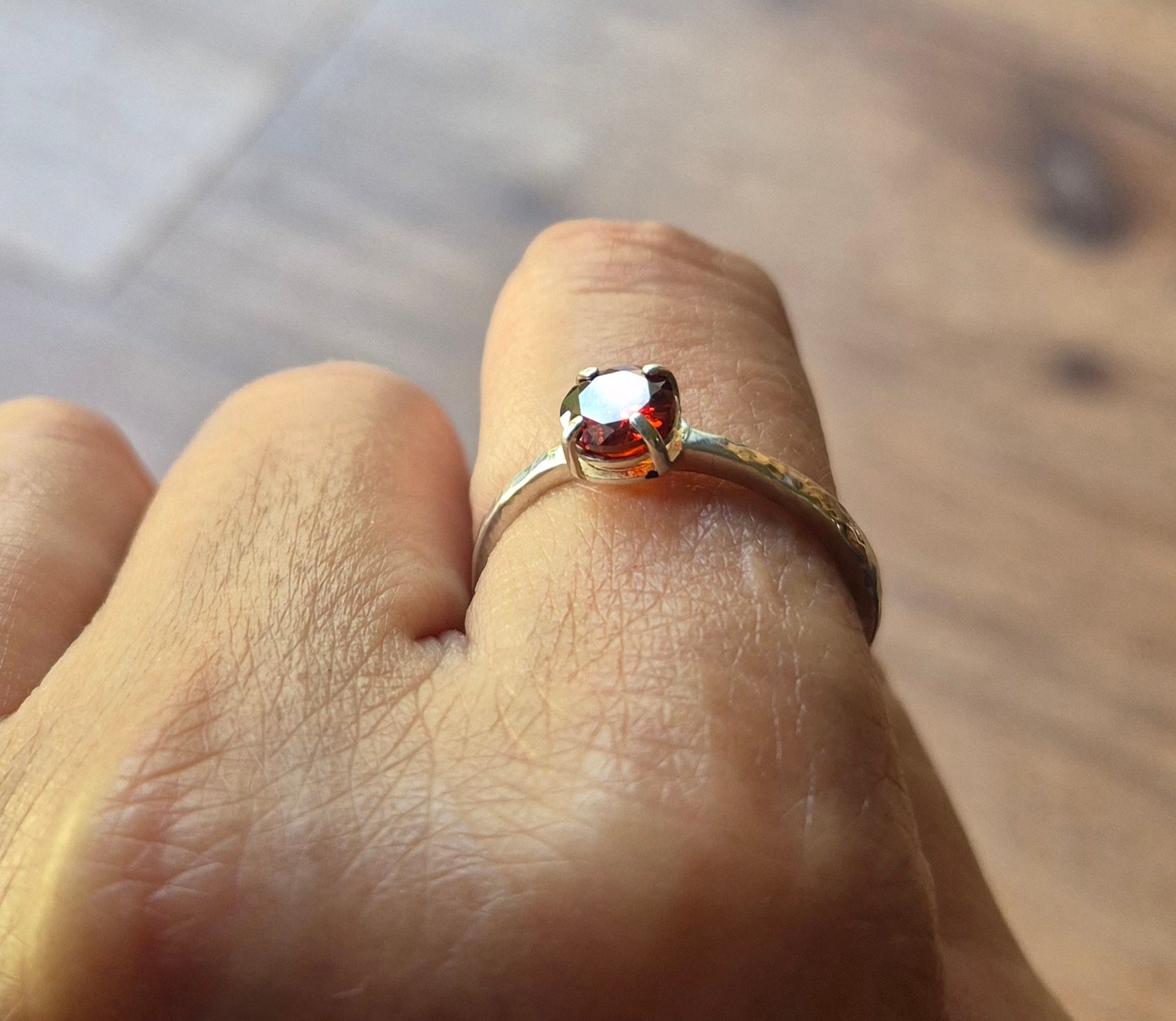 The Garnet ring