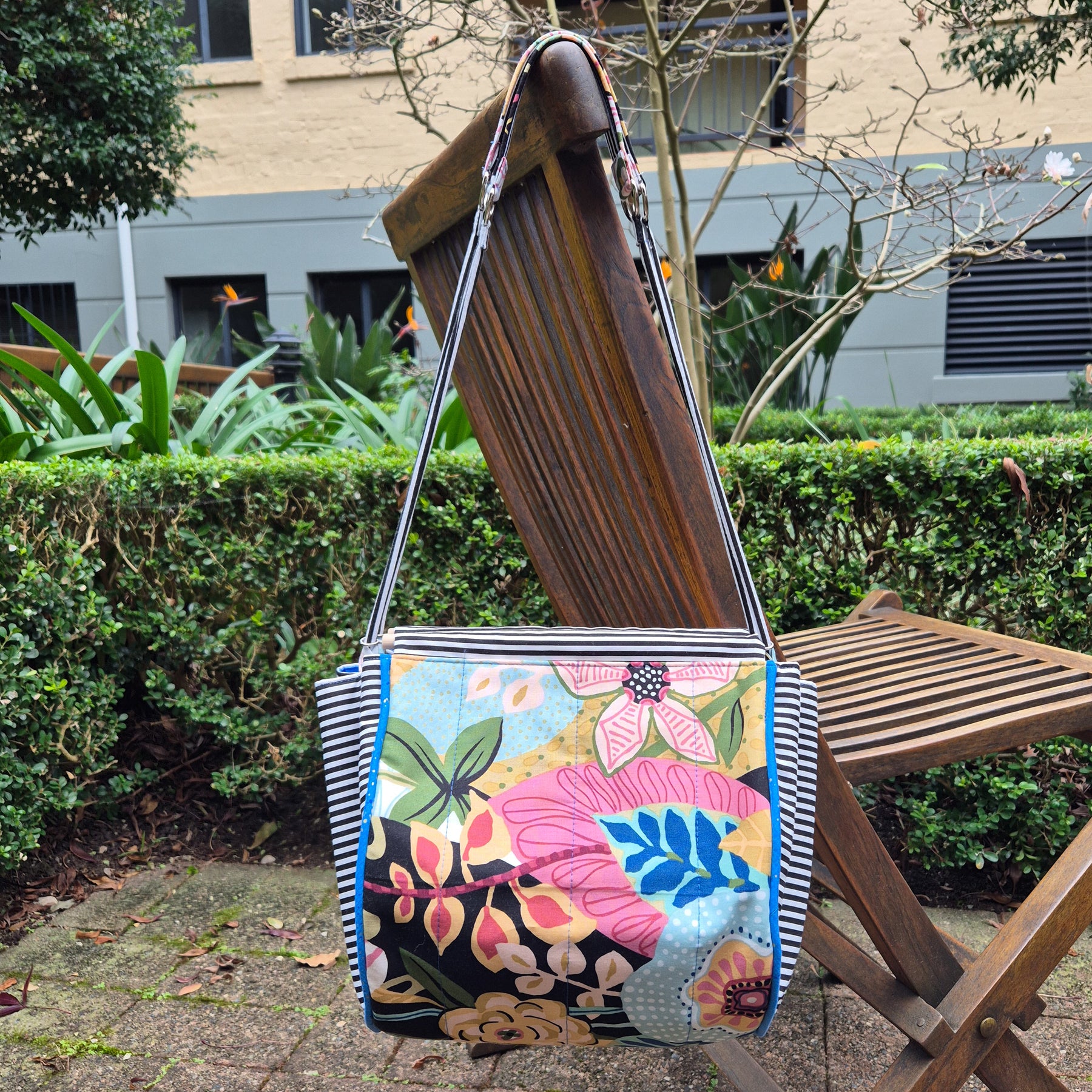 Large Knitting Project Bag – Convertible Tote