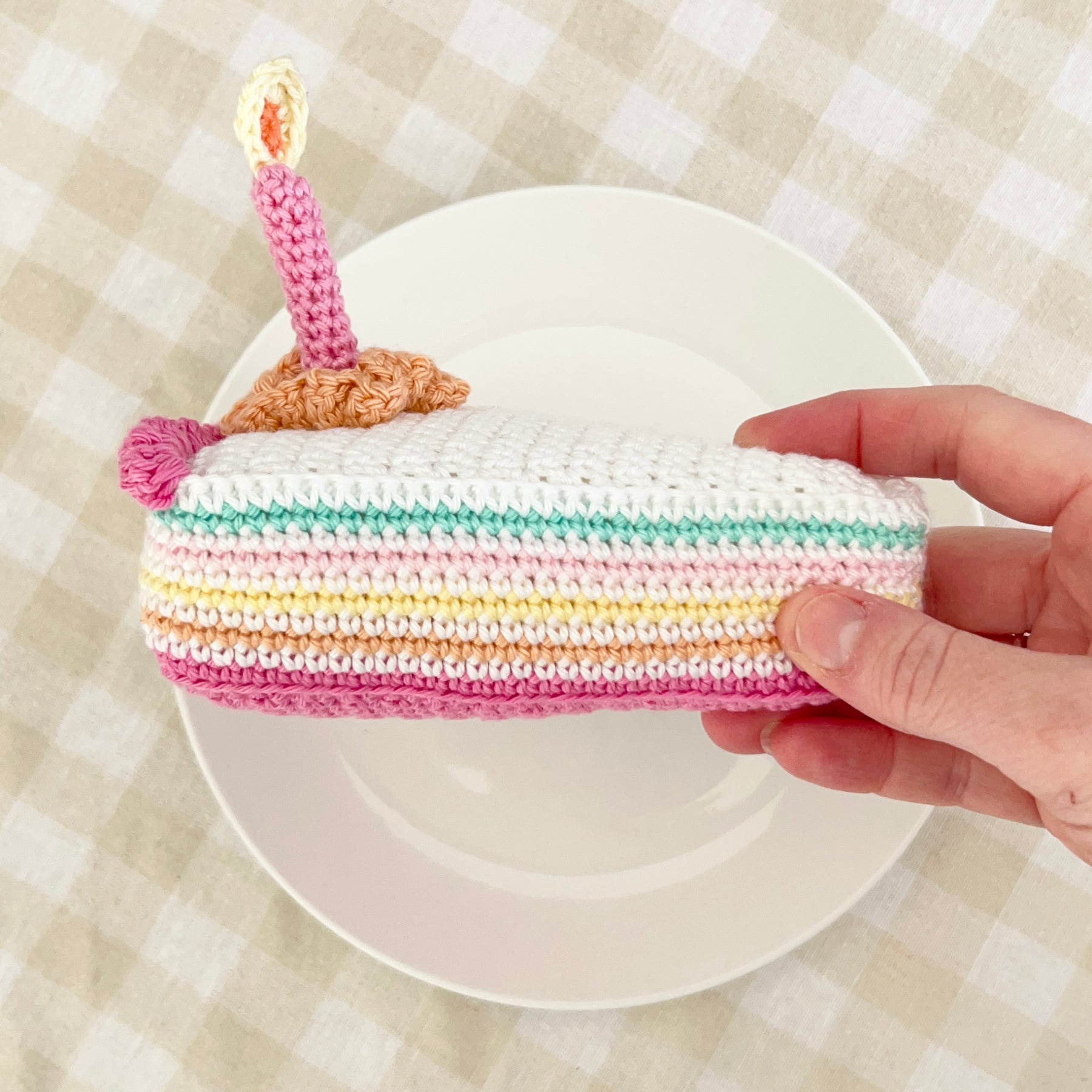 Crochet Cake Slice | Aussie Bakery Collection | Various Flavours | Pretend Play Food | Made to Order