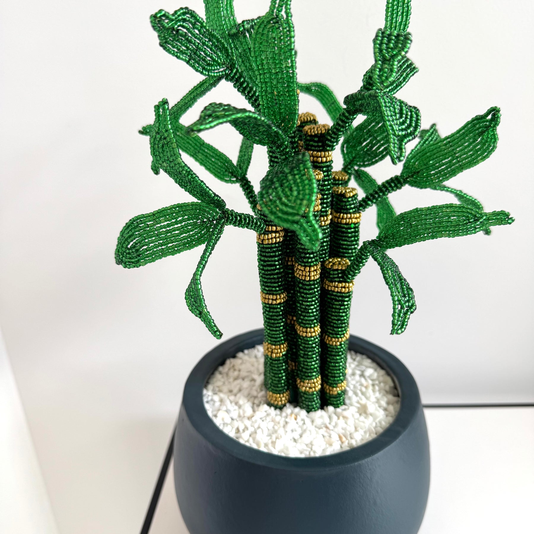 French-beaded Lucky Bamboo