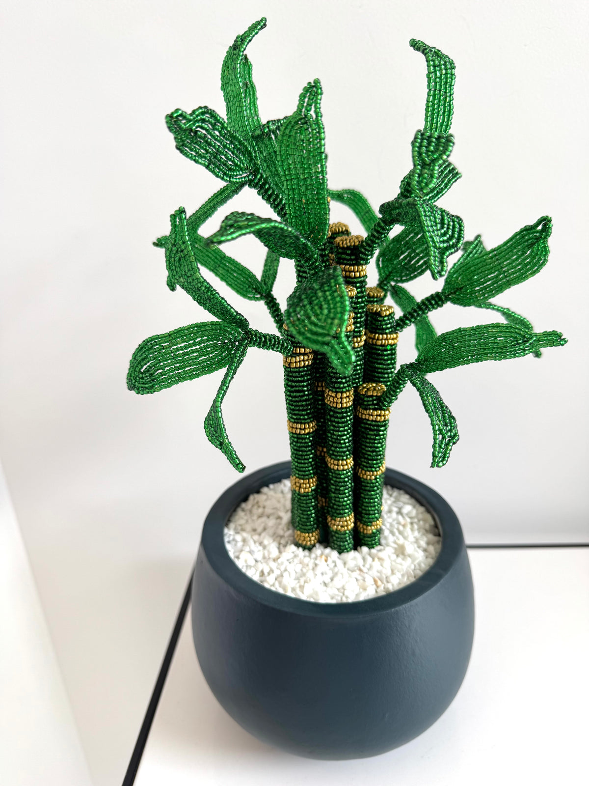 French-beaded Lucky Bamboo
