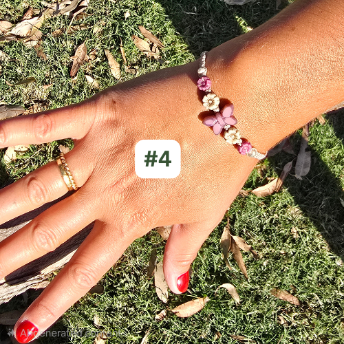 Butterfly Macrame Bracelet/Anklet