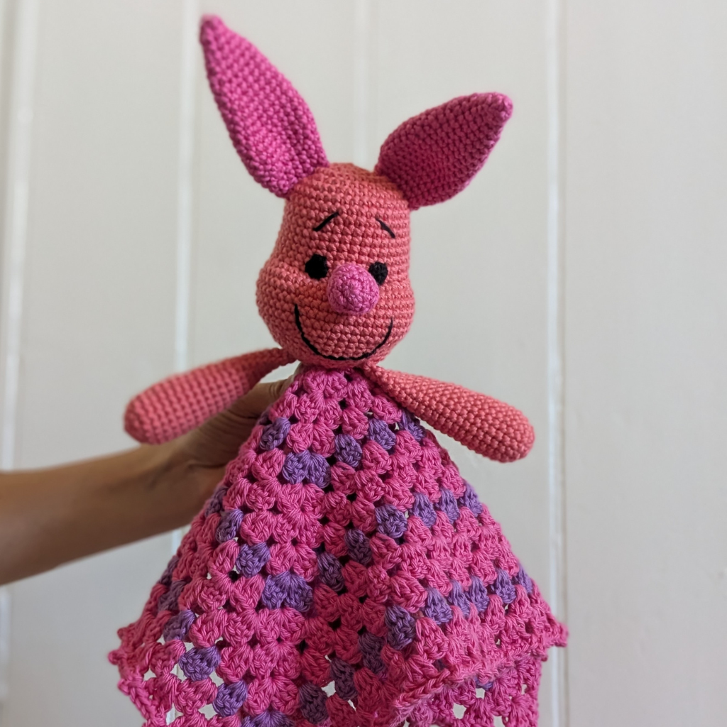 Pretty Pink Piggy Lovey