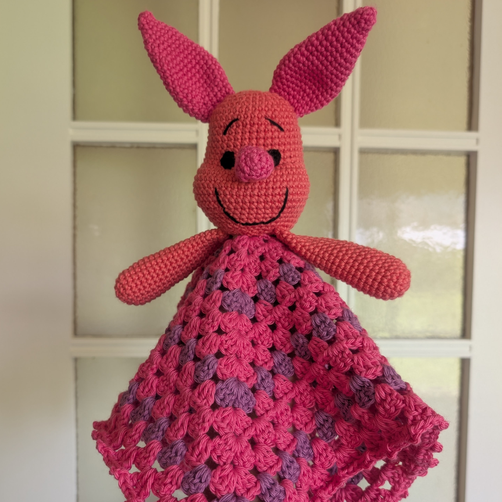 Pretty Pink Piggy Lovey