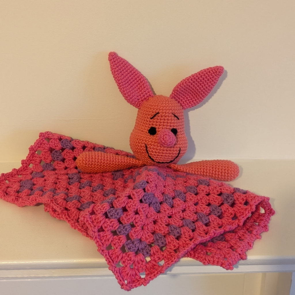 Pretty Pink Piggy Lovey